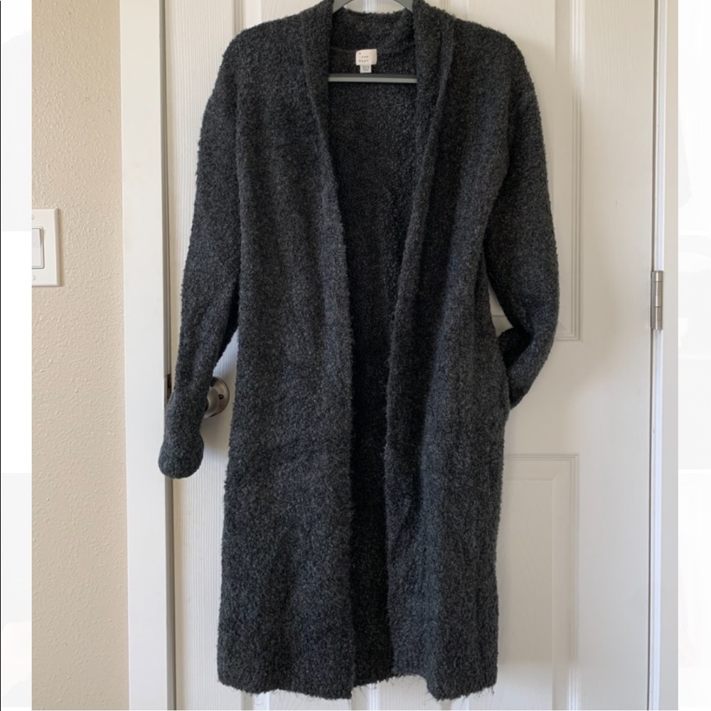 Long Teddy Cardigan